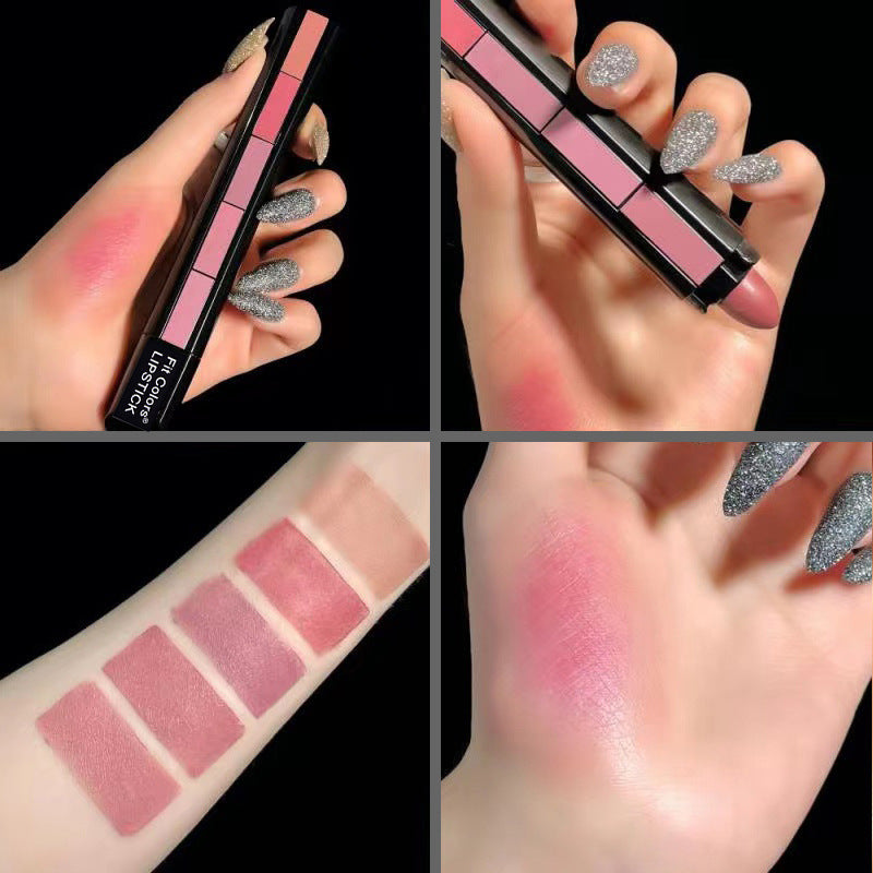 Matte Velvet Lipsticks Set-5 Shades